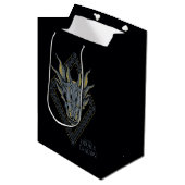 HOUSE OF THE DRAGON | Balerion Skull Diamond Crest Medium Cadeauzakje (Voorkant Gekanteld)