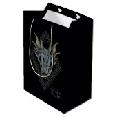 HOUSE OF THE DRAGON | Balerion Skull Diamond Crest Medium Cadeauzakje (Achterkant Gekanteld)