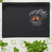 HOUSE OF THE DRAGON | Dragon's Eye Iron Throne Theedoek (Gevouwen)