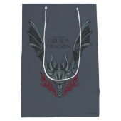 HOUSE OF THE DRAGON | Fire-Breathing Dragon Head Medium Cadeauzakje (Achterkant)