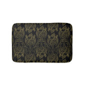 HOUSE OF THE DRAGON | Gold Filigree Dragon Pattern Badmat (Voorkant)