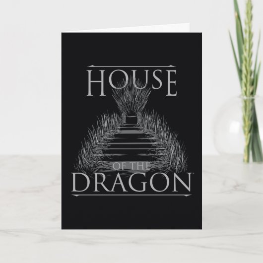 HOUSE OF THE DRAGON | Iron Throne Graphic Kaart (Voorkant)