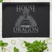 HOUSE OF THE DRAGON | Iron Throne Graphic Theedoek (Gevouwen)