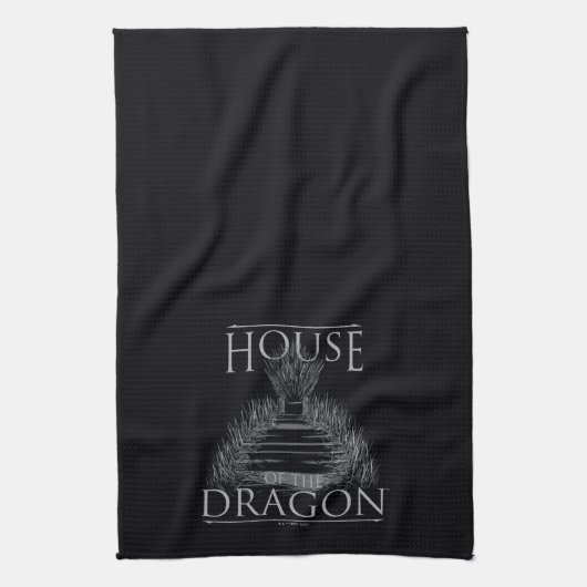 HOUSE OF THE DRAGON | Iron Throne Graphic Theedoek (Verticaal)
