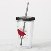 HOUSE OF THE DRAGON | Red Dragon Graphic Acryl Drinkbeker (Achterkant)