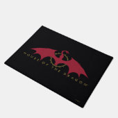 HOUSE OF THE DRAGON | Red Dragon Graphic Deurmat (Schuin)