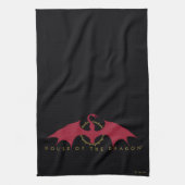 HOUSE OF THE DRAGON | Red Dragon Graphic Theedoek (Verticaal)