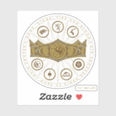 HOUSE OF THE DRAGON | Seven Kingdoms Crown Graphic Sticker (Vel)