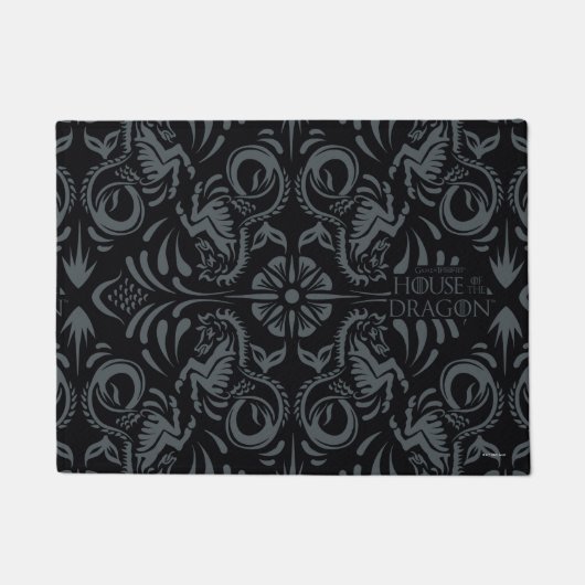 HOUSE OF THE DRAGON | Velaryon Diamond Pattern Deurmat (Voorkant)