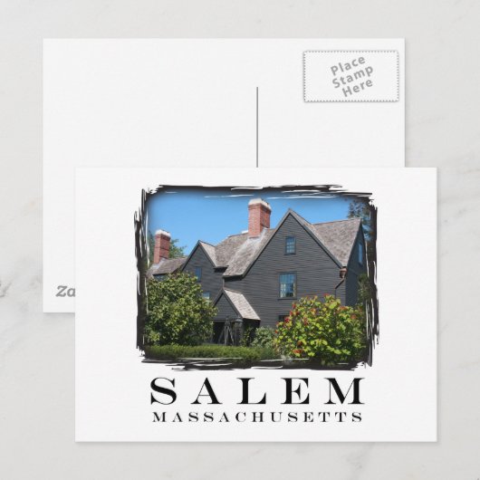 House of the Seven Gable Briefkaart (Voorkant / Achterkant)