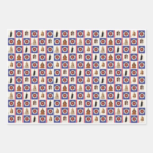 House of Tudor inpakpapier Vel (Voorkant)