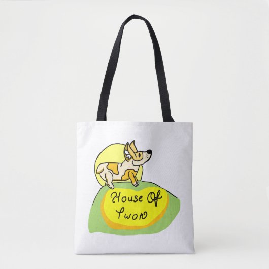 House of Twon : Corgi Bag Tote Bag (Voorkant)