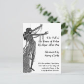 House of Usher Briefkaart (Staand voorkant)