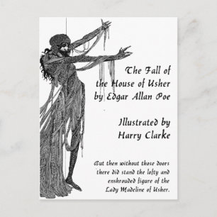 House of Usher Briefkaart