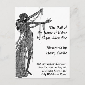 House of Usher Briefkaart