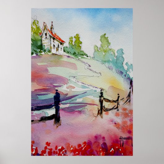 House on the Hill Poster/Print Poster (Voorkant)