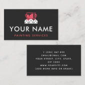 House Paint Residential Handyman Painter Minimal Visitekaartje (Voorkant / Achterkant)