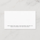 House Paint Roller | hoofdaannemer Visitekaartje (Achterkant)