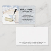 House Paint Roller | hoofdaannemer Visitekaartje (Voorkant / Achterkant)