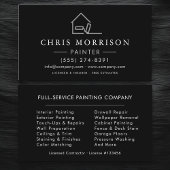 House Painter Contractor Visitekaartje