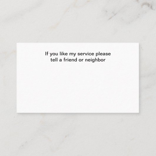 House Painter Cool Visitekaartjes (Achterkant)