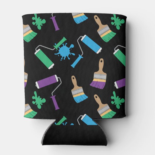 House Painter Decorator Gepersonaliseerde Monogram Blikjeskoeler (Achterkant)