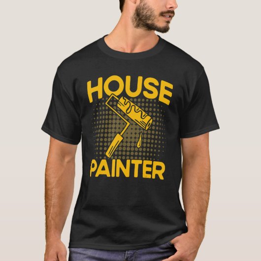 House Painter Decorator House T-shirt (Voorkant)