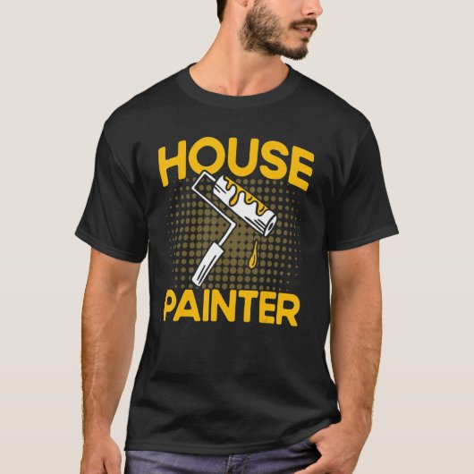 House Painter Decorator House T-shirt (Voorkant)