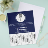 House Painter Decorator Professional Custom Logo F Flyer (Voorkant /achterkant)