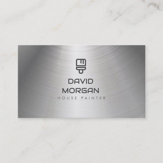 House Painter Metallic Visitekaartje (Voorkant)