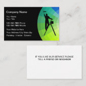 House Painter Moderne bewerkbare Visitekaartjes (Voorkant / Achterkant)