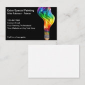 House Painter Moderne kleurrijke Visitekaartjes (Voorkant / Achterkant)