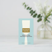 House Painter Paint Brush Logo Visitekaartje (Staand voorkant)