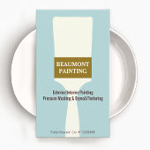 House Painter Paint Brush Logo Visitekaartje