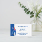 House Painter Painting Wallpapering Business Car Visitekaartje (Staand voorkant)