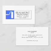 House Painter Roller Brush Visitekaartje (Voorkant / Achterkant)