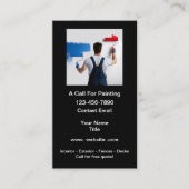 House Painter Simple Business Cards  Visitekaartje (Voorkant)