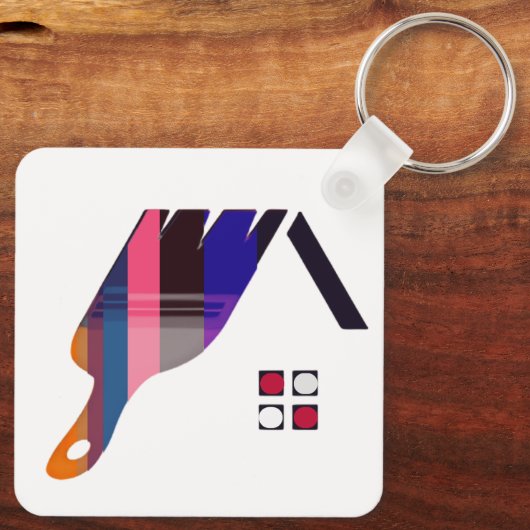 House Painter Sleutelhanger (Achterkant)