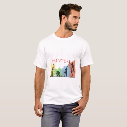 House Painter T-shirt (Voorkant volledig)