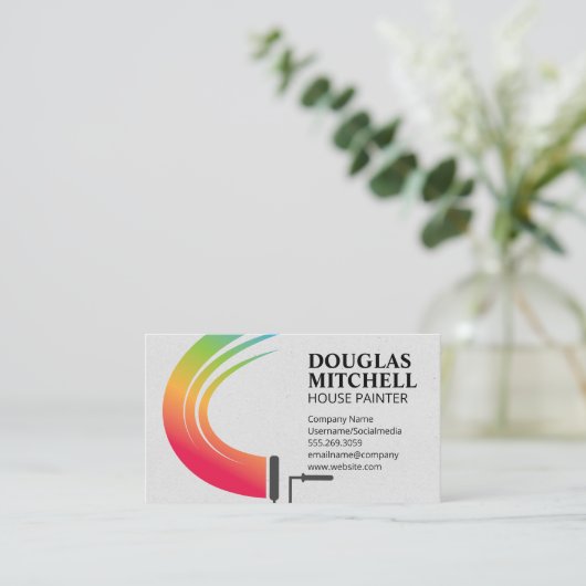 House Painter | Verf Roller Visitekaartje