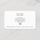 House Painter Visitekaartje (Achterkant)