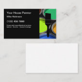 House Painter Visitekaartje Eenvoudige Sjabloon (Voorkant / Achterkant)