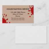 House Painter Visitekaartjes (Voorkant / Achterkant)