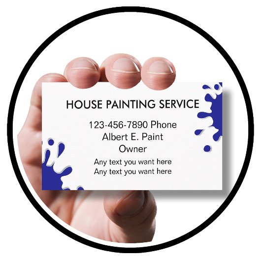 House Painter Visitekaartjes