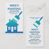 House Painter's Visitekaartje (Voorkant / Achterkant)