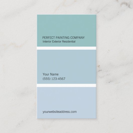 House Painters Visitekaartje (Voorkant)