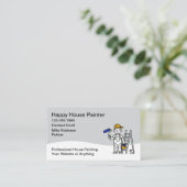 House Painting Service Business Cards Visitekaartje (Staand voorkant)