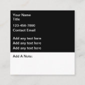 House Painting Services Modern Painter Vierkante Visitekaartje (Achterkant)