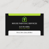 House Painting Services | Paint Rollel Visitekaartje (Voorkant)