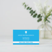 House Painting Services | verfrol Visitekaartje (Staand voorkant)